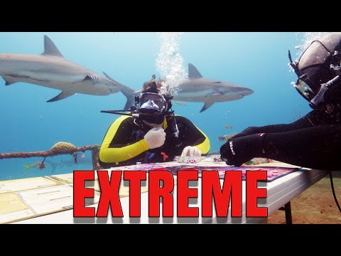 Extreme Boardgaming with Sharks